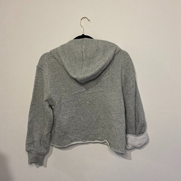 Art Class Girl's Fleece Raw Edge Boxy Hoodie - Picture 2 of 6